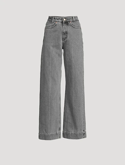 Bite Laser Wide-Leg Jeans