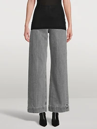 Bite Laser Wide-Leg Jeans