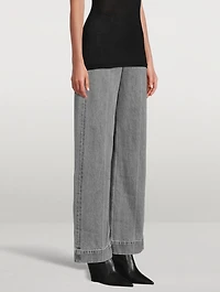 Bite Laser Wide-Leg Jeans