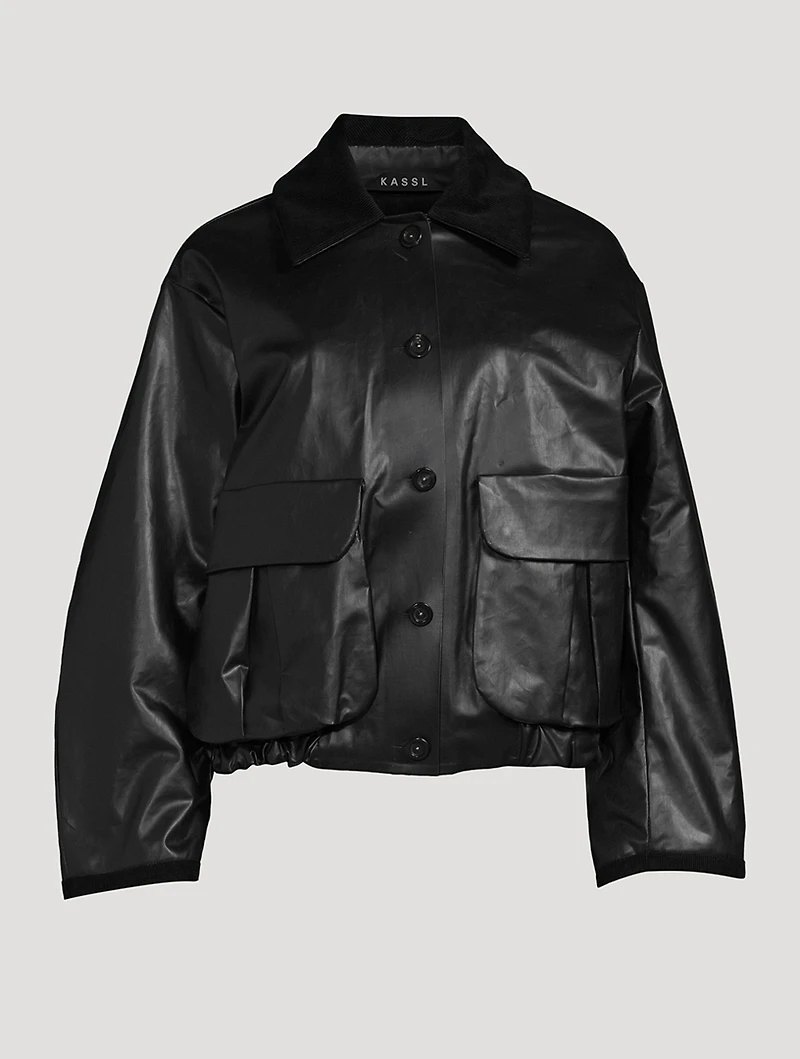Oil Bomber Jacket