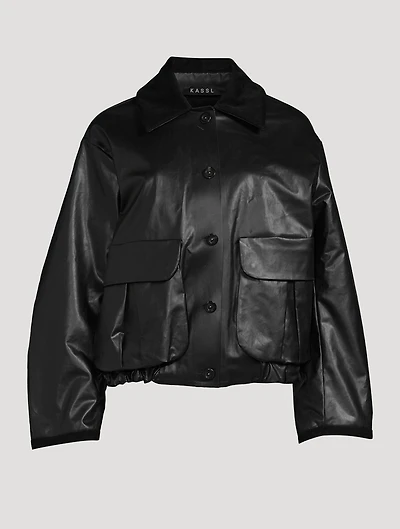 Oil Bomber Jacket