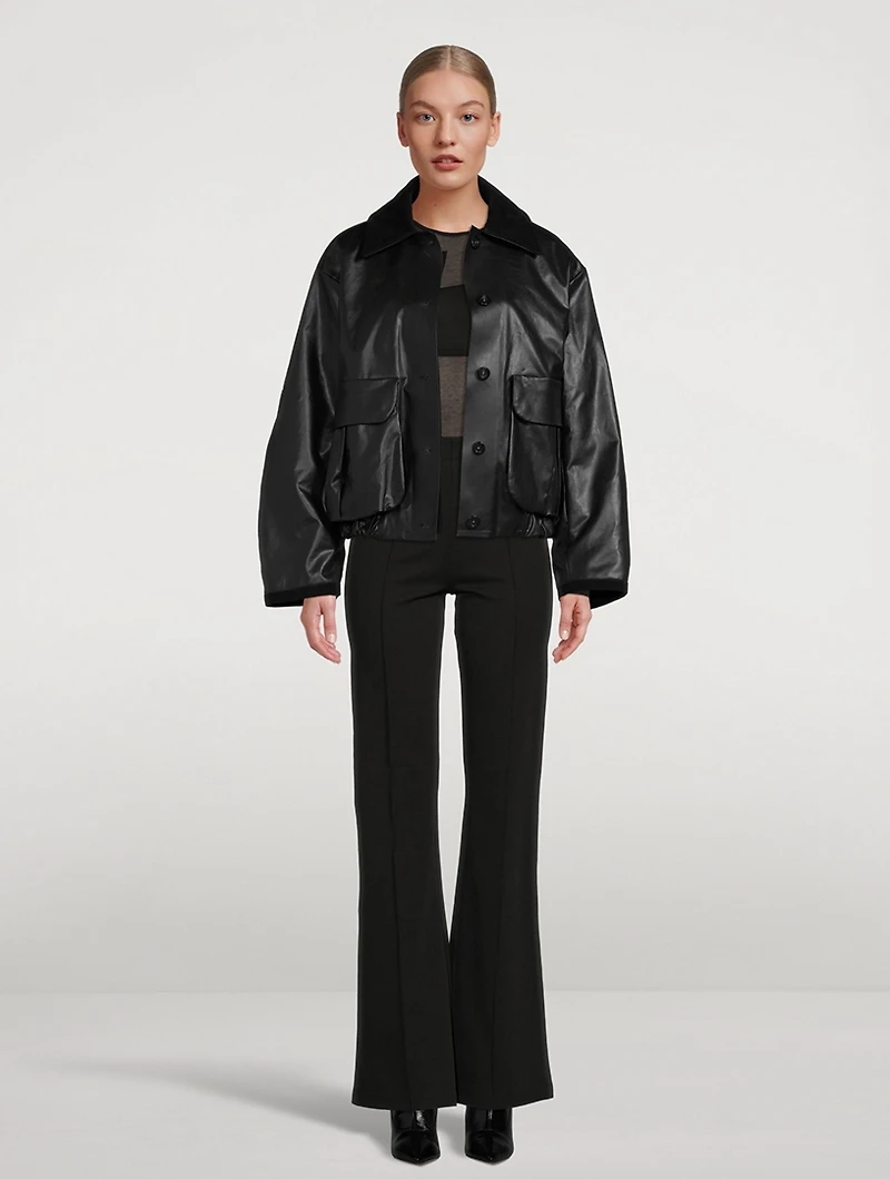 Oil Bomber Jacket