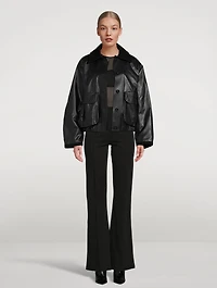Oil Bomber Jacket