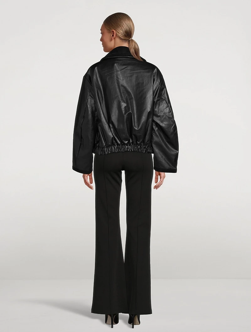Oil Bomber Jacket