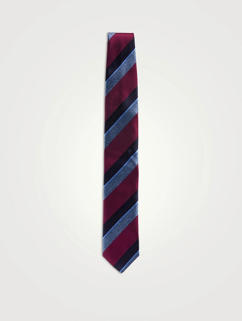 Silk Striped Tie