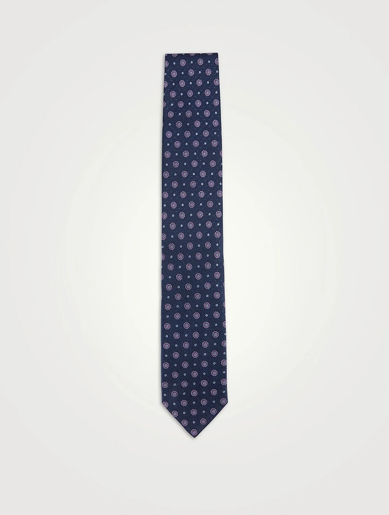 Silk Patterned Tie