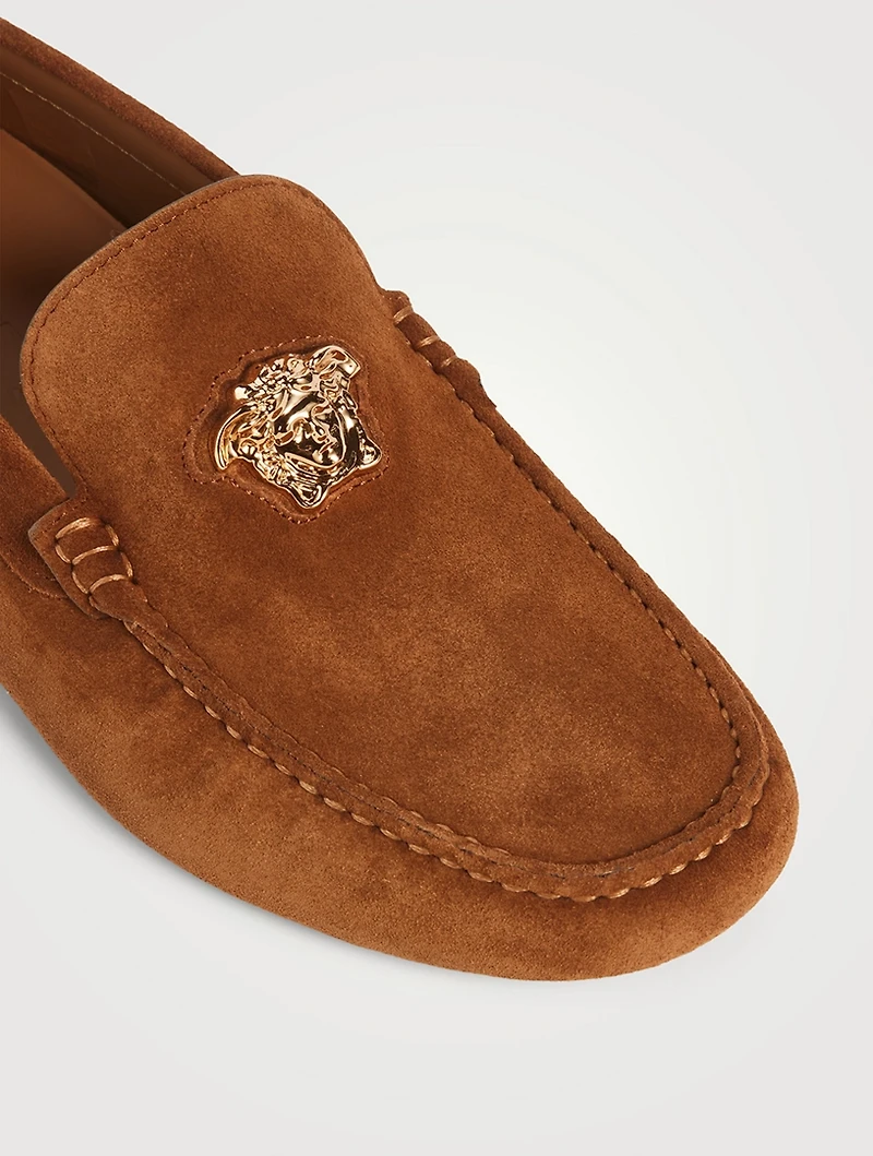 La Medusa Suede Driver Shoes