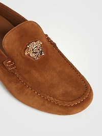 La Medusa Suede Driver Shoes