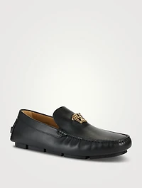 La Medusa Leather Driver Shoes