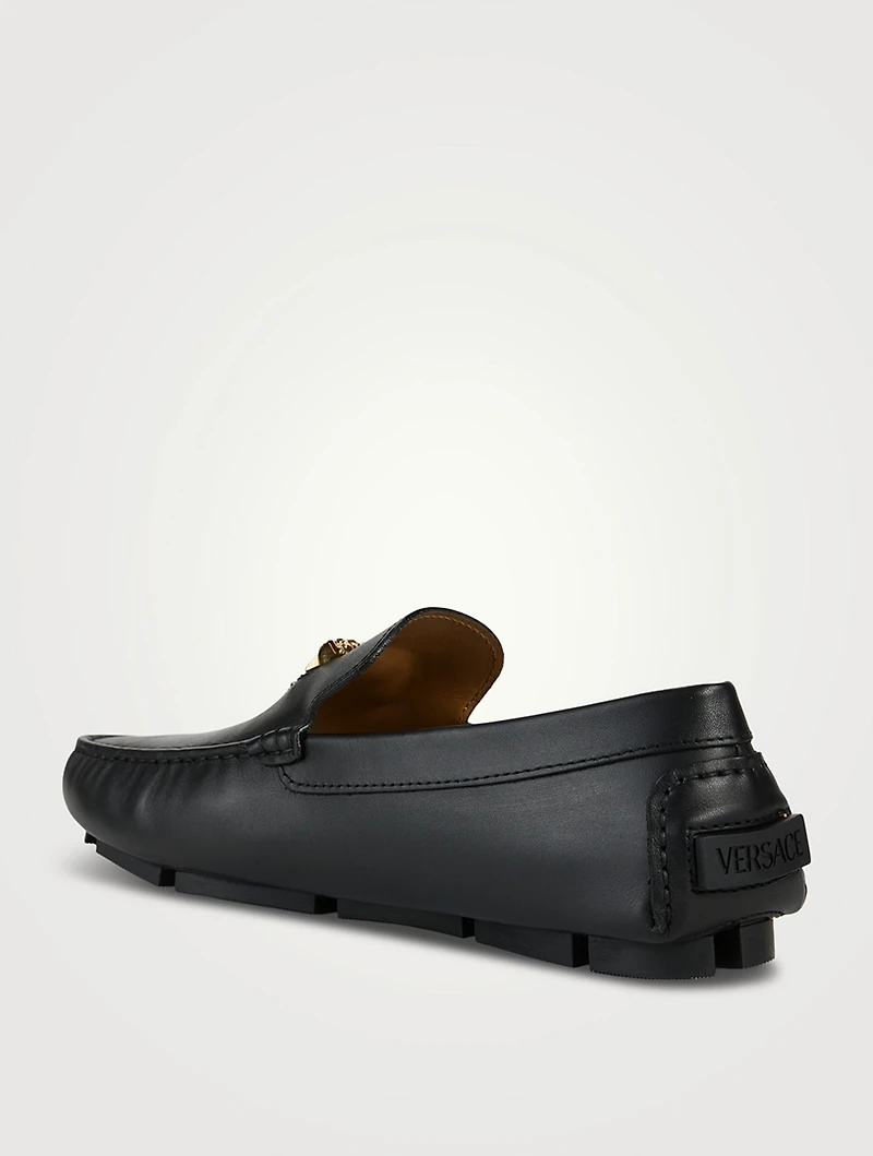 La Medusa Leather Driver Shoes