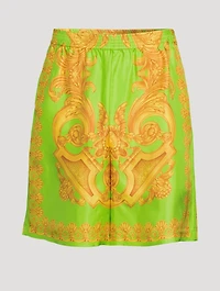 Barocco 660 Silk Shorts