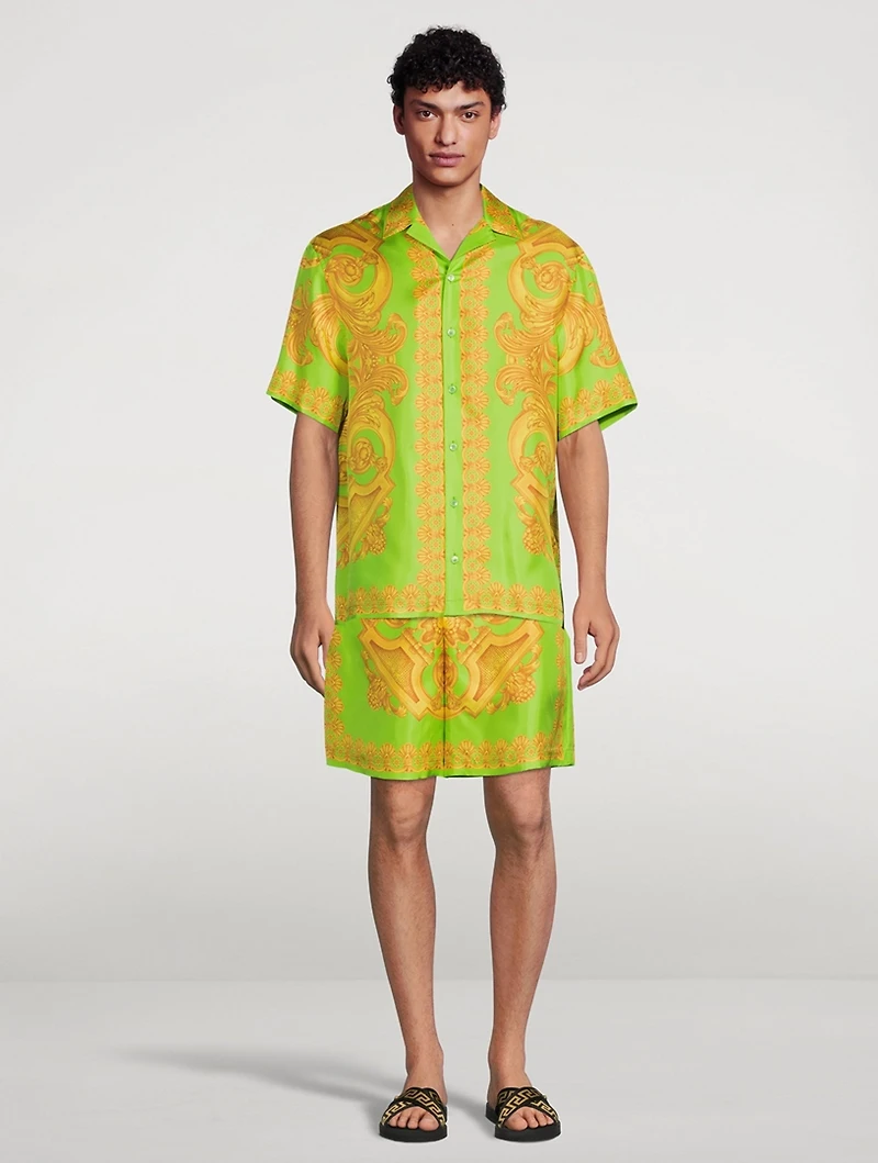 Barocco 660 Silk Shorts