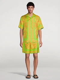 Barocco 660 Silk Shorts