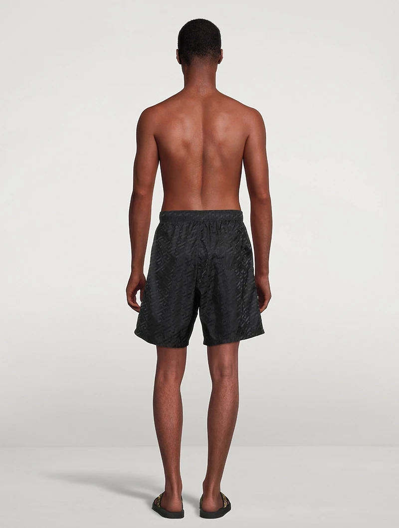 La Greca Nylon Swim Shorts