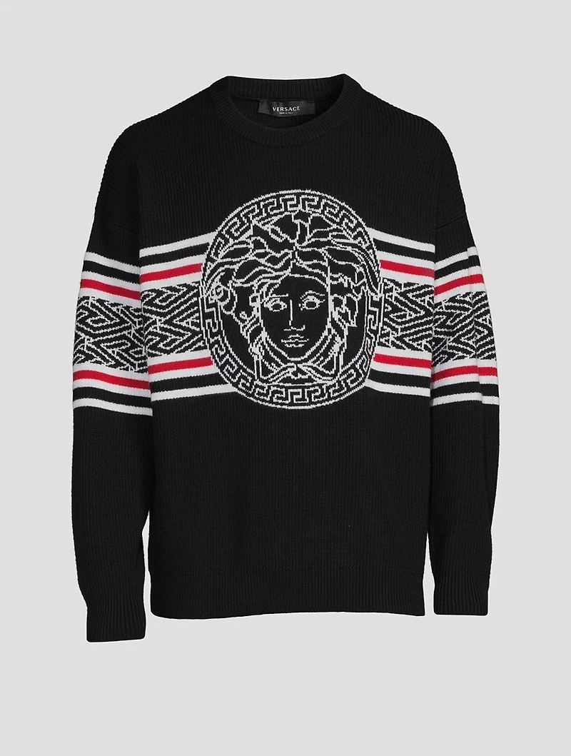 Medusa Wool Jacquard Sweater