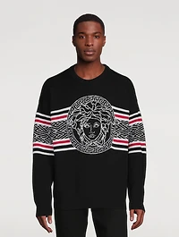 Medusa Wool Jacquard Sweater