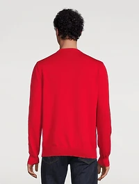 Baroque Intarsia Embroidered Sweater