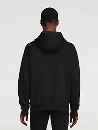 Studded Varsity Logo Hoodie