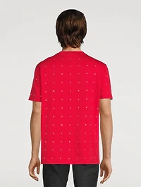 Baroque Crystal Grid T-Shirt
