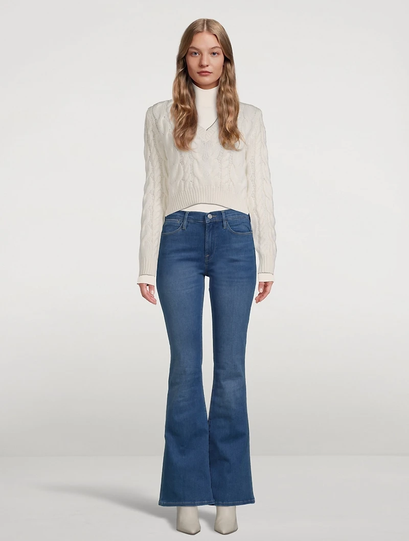 Le Shape High Flare Jeans