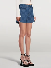 Le Super High Denim Shorts