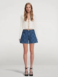 Le Super High Denim Shorts