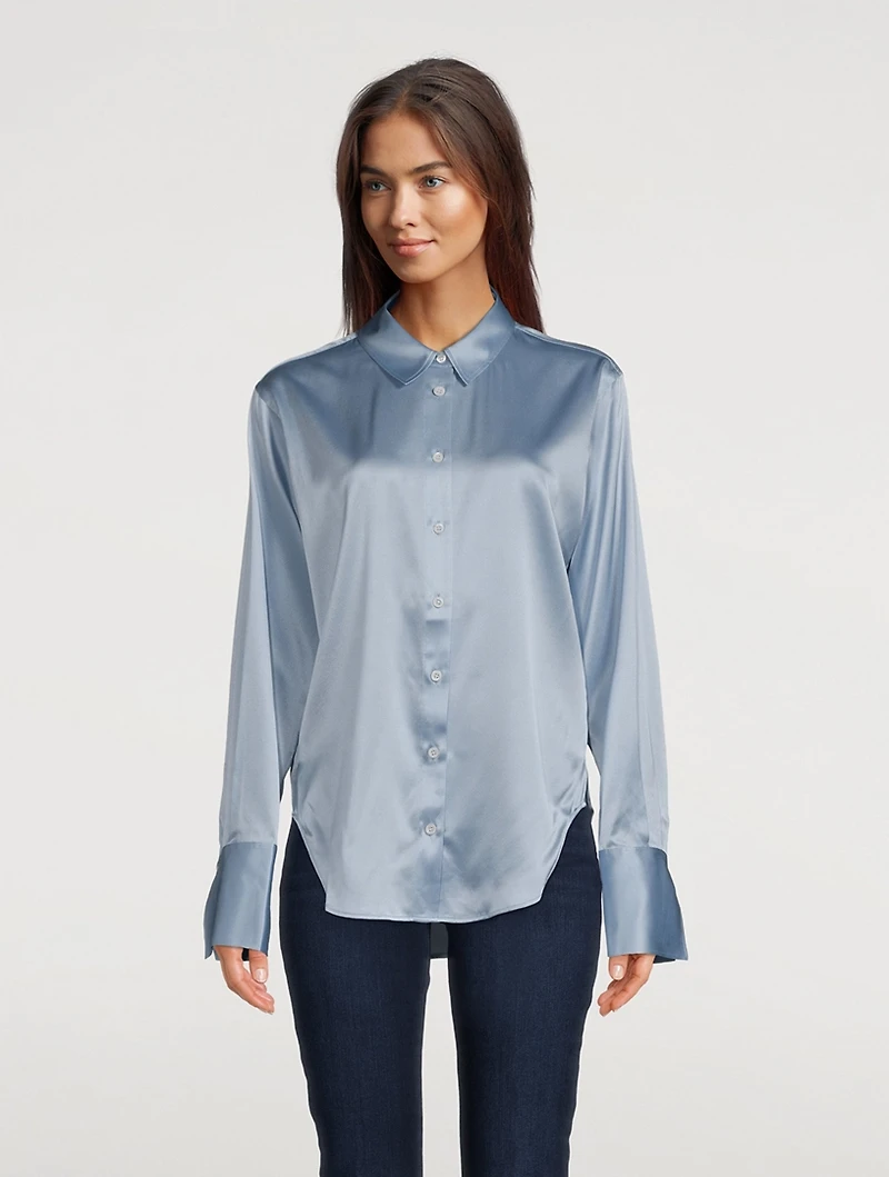 The Standard Stretch-Silk Shirt
