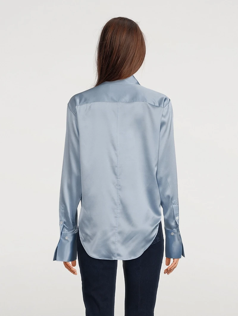 The Standard Stretch-Silk Shirt