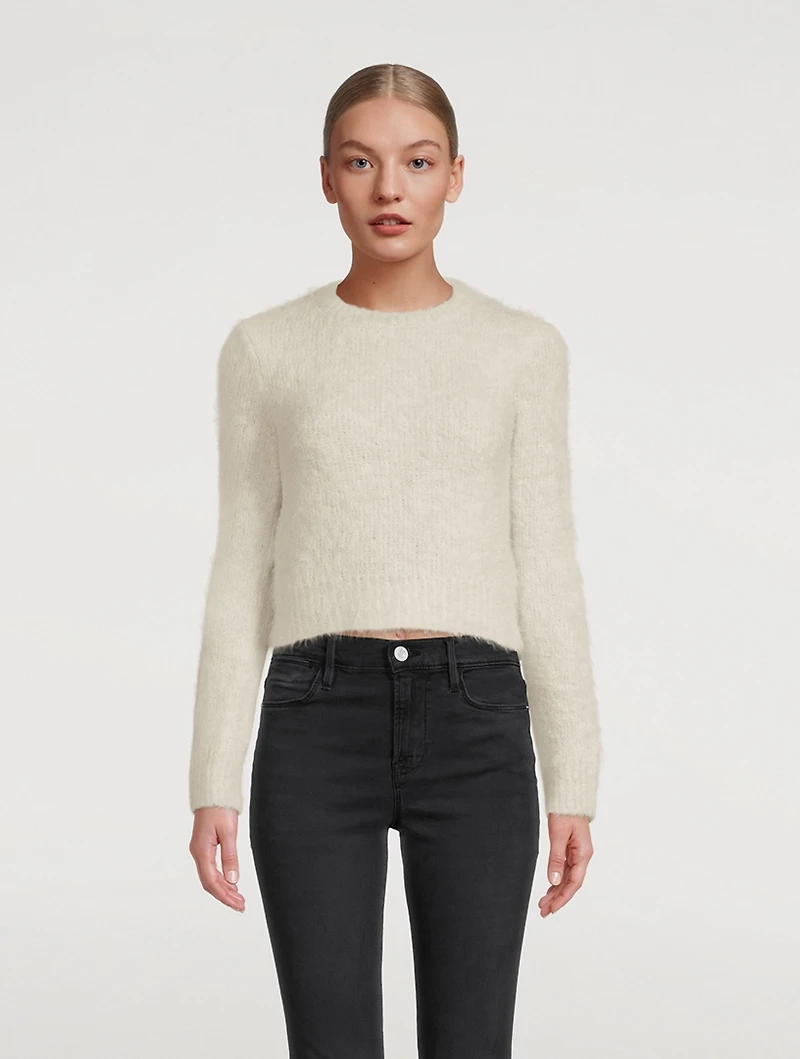 Alpaca And Wool Fitted Sweater