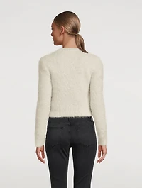 Alpaca And Wool Fitted Sweater