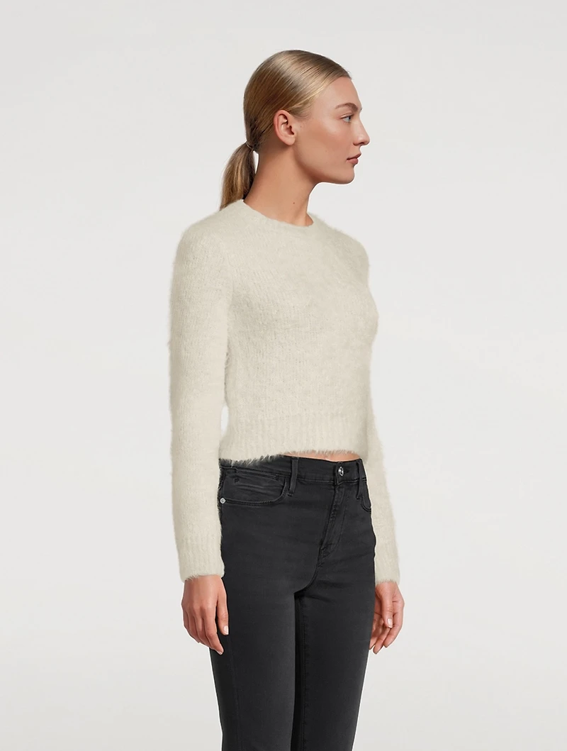 Alpaca And Wool Fitted Sweater