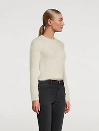 Alpaca And Wool Fitted Sweater