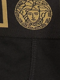 Pack Of Two Greca Border Briefs