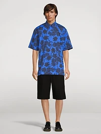 Cassidye Cotton Short-Sleeve Shirt