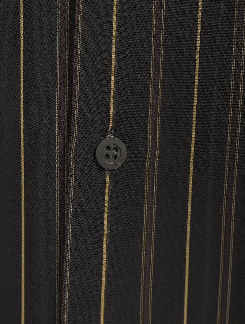 Cassidye Sheer Short-Sleeve Shirt