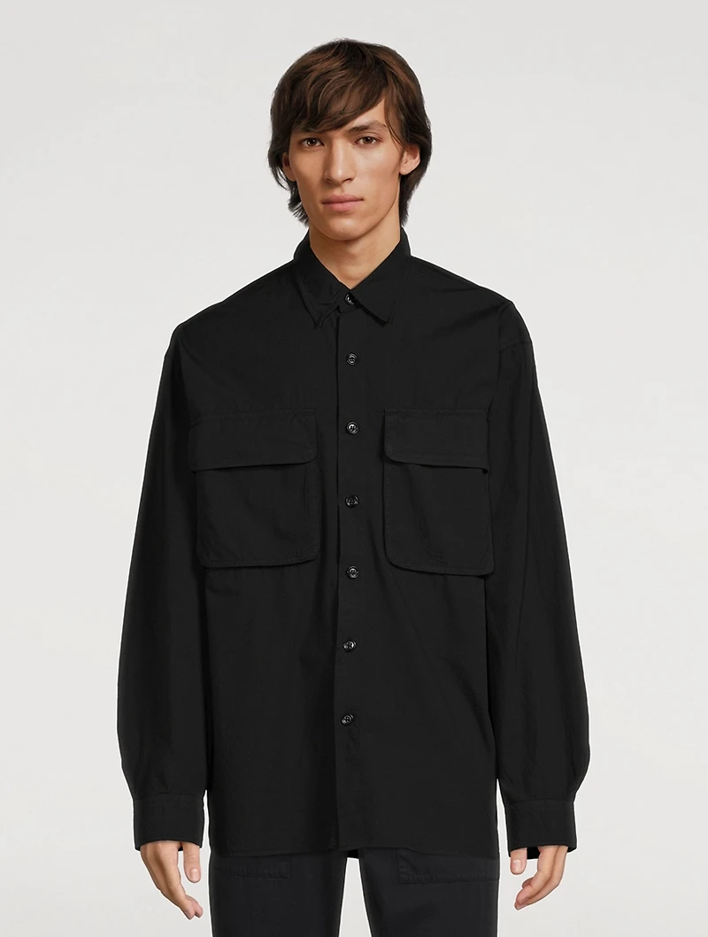 Cander Cotton Oversized Shirt