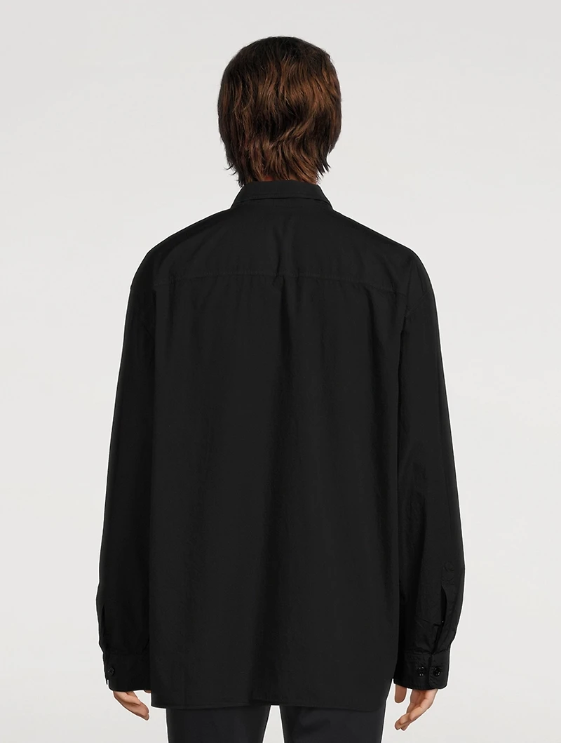 Cander Cotton Oversized Shirt