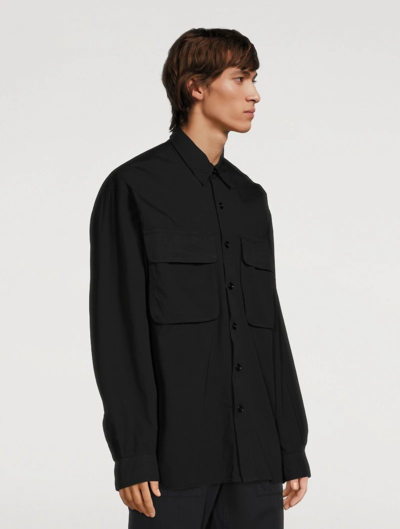 Cander Cotton Oversized Shirt