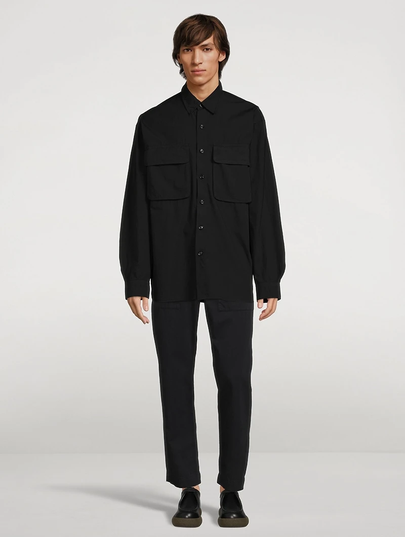 Cander Cotton Oversized Shirt