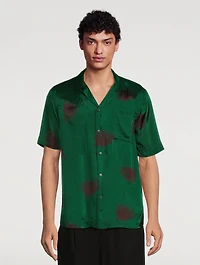 Short-Sleeve Shirt Dragon Print