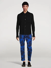 Philip Cotton Poplin Printed Pants