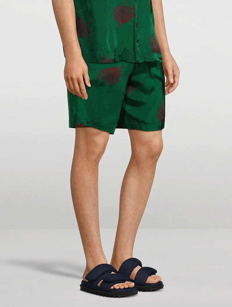 Piperi Shorts Dragon Print