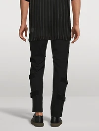 Pilner Wool-Blend Slim-Fit Pants