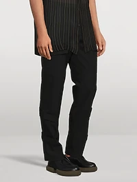 Pilner Wool-Blend Slim-Fit Pants