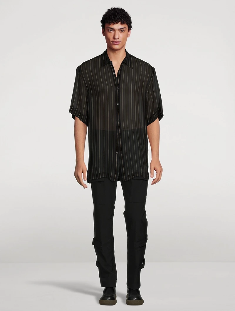 Pilner Wool-Blend Slim-Fit Pants