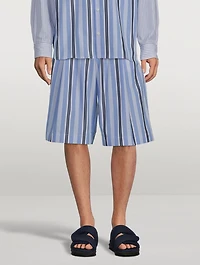 Pilburn Cotton Long Shorts
