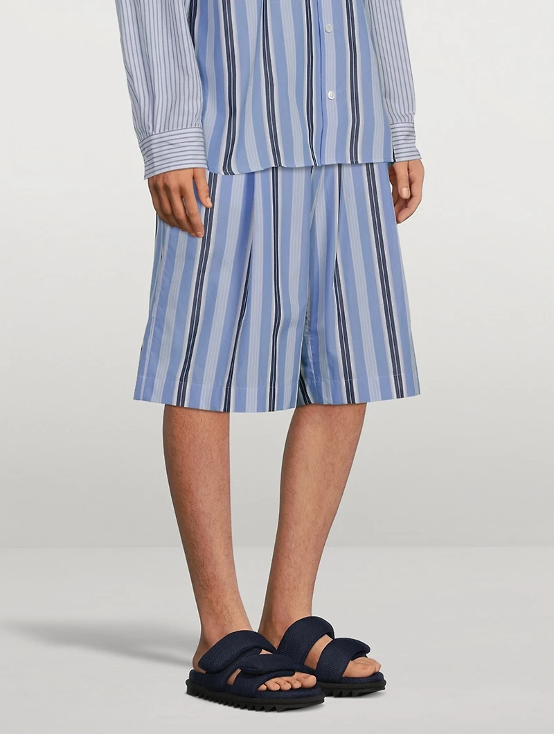 Pilburn Cotton Long Shorts