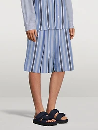 Pilburn Cotton Long Shorts