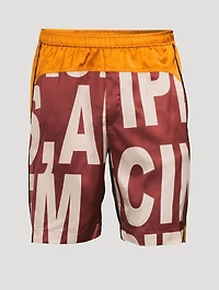 Parcher Satin Printed Shorts