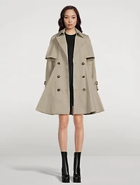 Panelled Trench Coat